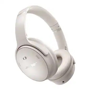 Bose - QuietComfort Wireless Noise Cancelling Over-the-Ear Bluetooth Headphones - White Smoke | Best Buy U.S.