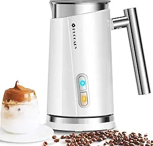 Huogary Milk Frother, Milk Steamer for Milk Foam & Hot Milk(4.5oz/10.5oz), Electric Milk Frother ... | Amazon (US)
