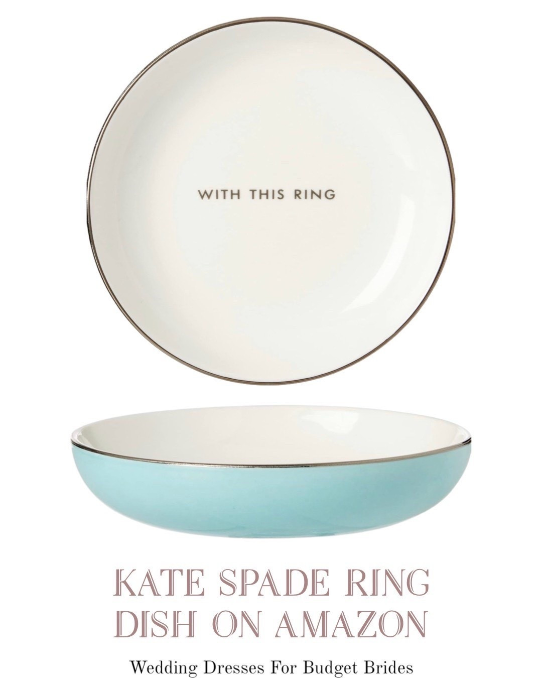 Kate Spade ring dish on Amazon. 

Engagement gift, wedding gift, bachelorette party gift, bride gift, gift for bride, bridal shower gift. 

#LTKSeasonal #LTKWedding