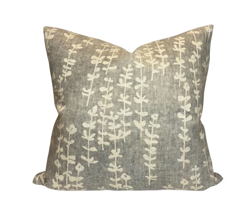 Lakme Designer Pillow Cover in Silt, Designer Pillow Covers, Decorative Pillows - Etsy | Etsy (US)