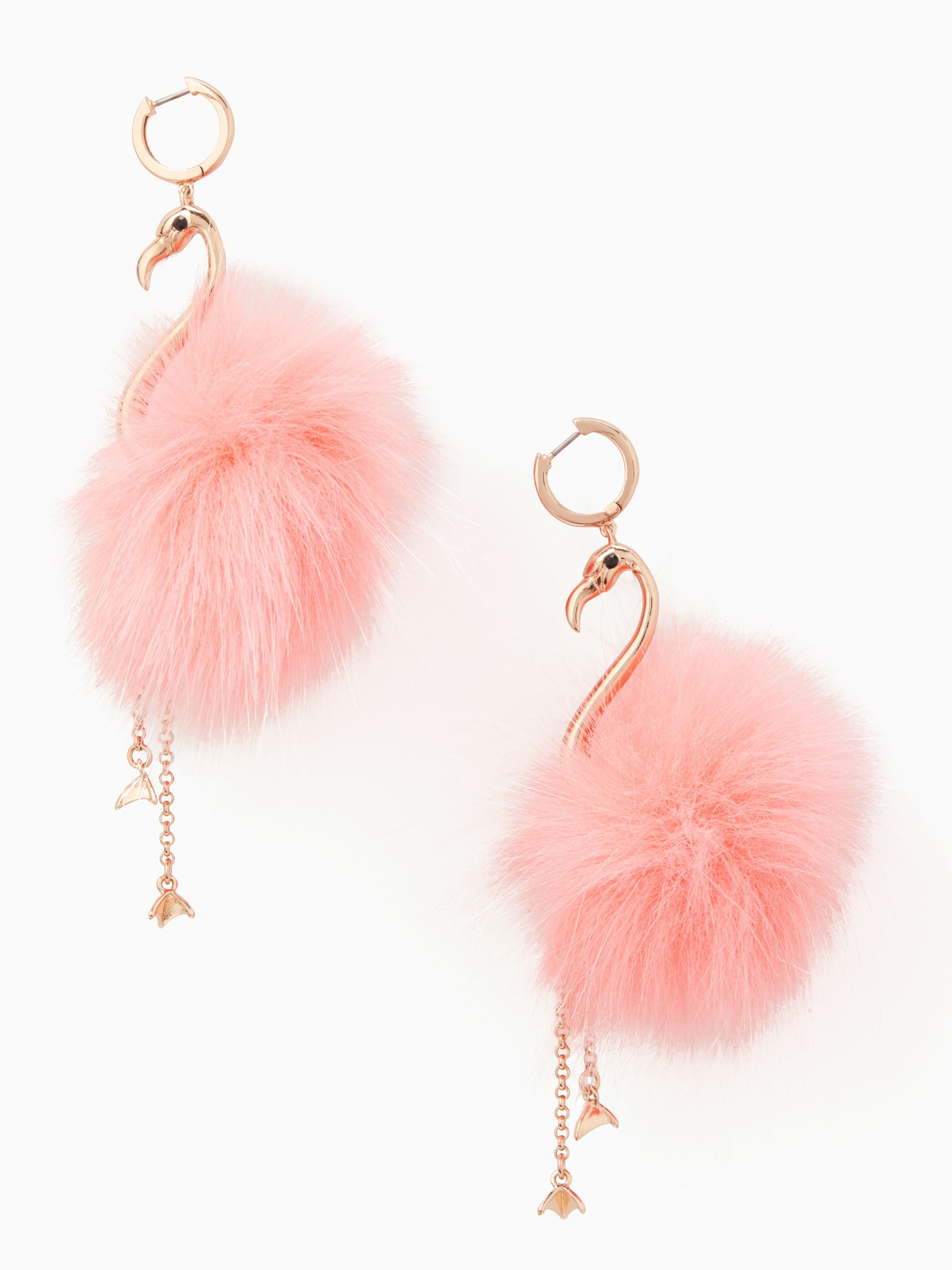 by the pool flamingo statement earrings | Kate Spade (US)