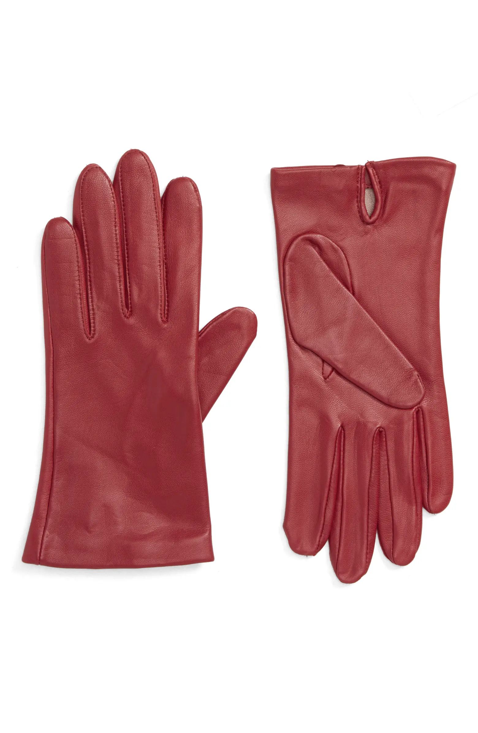 Lambskin Leather Gloves | Nordstrom