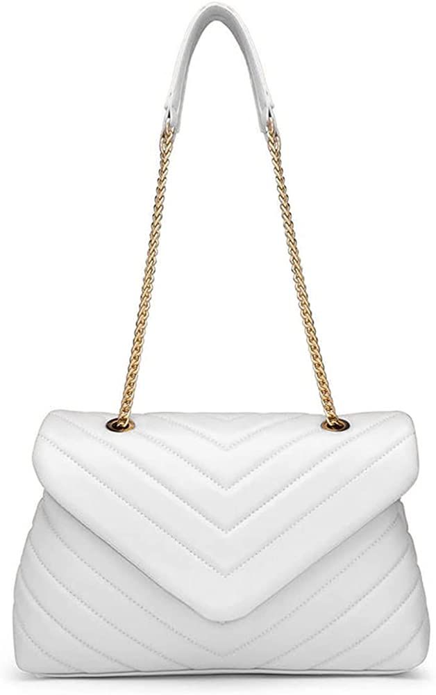 PRETTYGARDEN Women’s Fashion Crossbody Bags Lightweight Adjustable Chain Strap Quilted Designer Hand | Amazon (US)