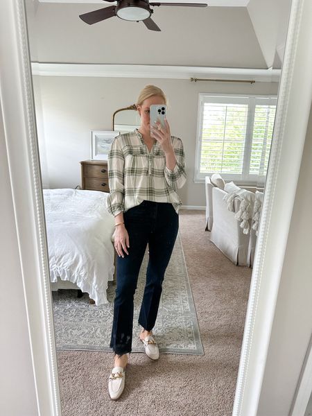 I love this plaid shirt and fray hem jeans from the Nordstrom Anniversary sale. 

#LTKstyletip #LTKFind #LTKxNSale
