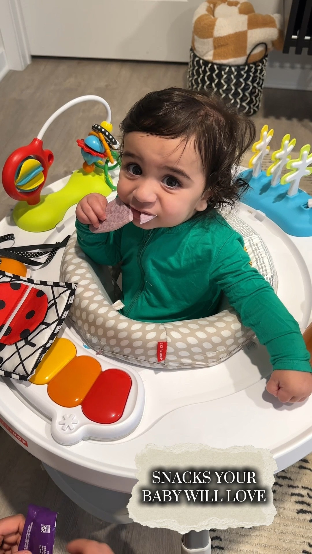 These Baby Teether snacks are J’s FAVORITE !!!!
👶🏻 They dissolve super quickly — gives me peace of mind with no choking worries. 
👶🏻 Great for self-feeding practice 👶🍽️ — my little one loves holding them and feeding himself!
👶🏻 They have cleaner ingredients 🥣✨ than most other options out there, which makes me feel so much better about what he’s eating!

Definitely a diaper bag essential ✅🍼
#MomLife #BabySnacks #CleanEatingForBaby #BLW #BabyLedWeaning #TeethingBaby #MomApproved #BabyEssentials #FirstFoods #HealthySnacksForKids

#LTKU #LTKFindsUnder50 #LTKBaby