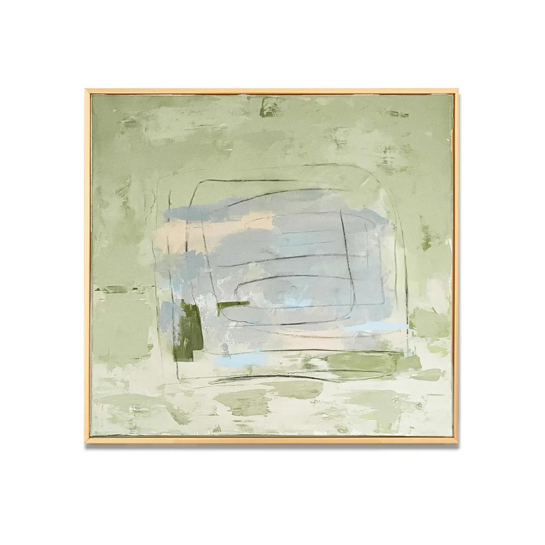 Abstract Wall Art | Maximalist Wall Art | Modern Wall Art | Green Wall Decor - Etsy | Etsy (US)