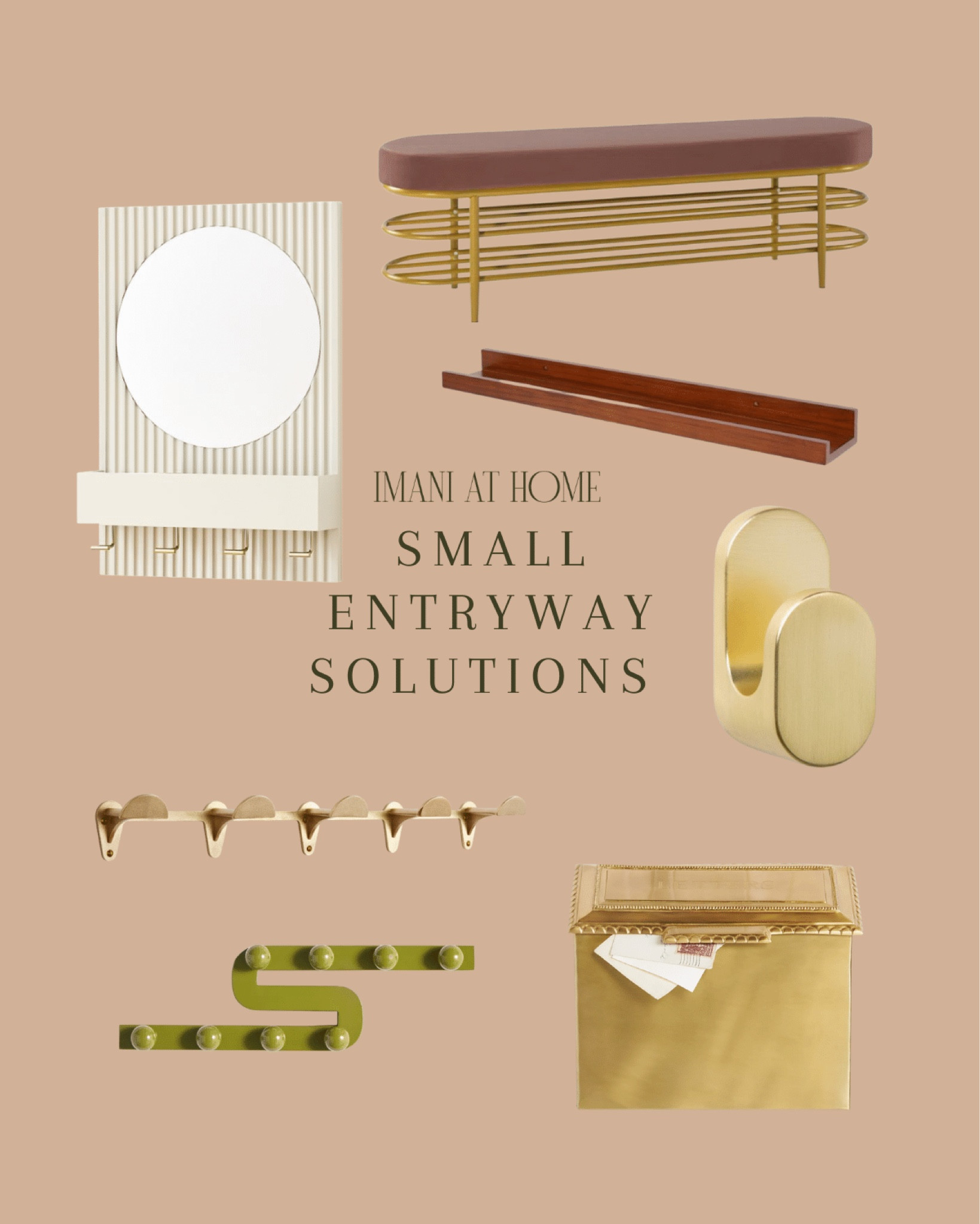 An entryway is a tough place to decorate because it play so many rolls! It has to be a functional landing place, part decorative masterpiece and everything has to be on the smaller side! It’s a tall order, but creative solutions like shoe benches, wall mounted shelves & hooks, and adorable mailboxes can give you everything you need for your tiny entryway. 


Xoxo,
Imani 

#LTKunder50 #LTKstyletip #LTKhome