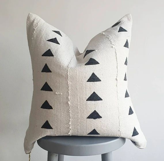Black & White Mudcloth Cushion Cover | Etsy | Etsy (UK)