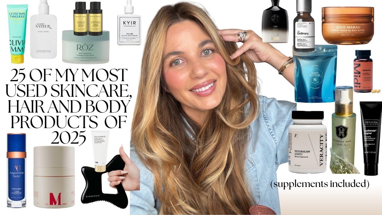 Now live on my YouTune channel (YouTube.com/beautyprofessor), most use skin care, hair, care, body care, and supplements of 2025

#LTKdayinmylife #LTKBeauty #LTKFindsUnder50