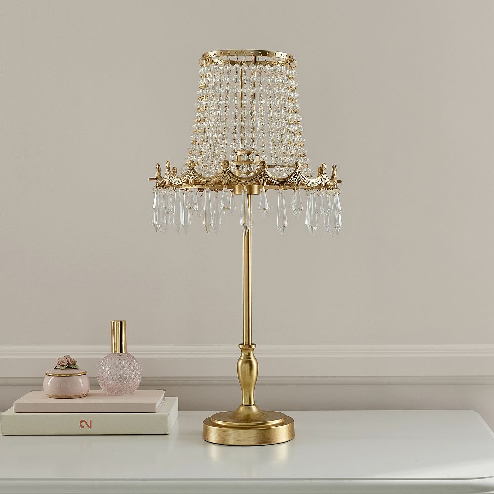 LoveShackFancy Crystal Table Lamp | Pottery Barn Teen