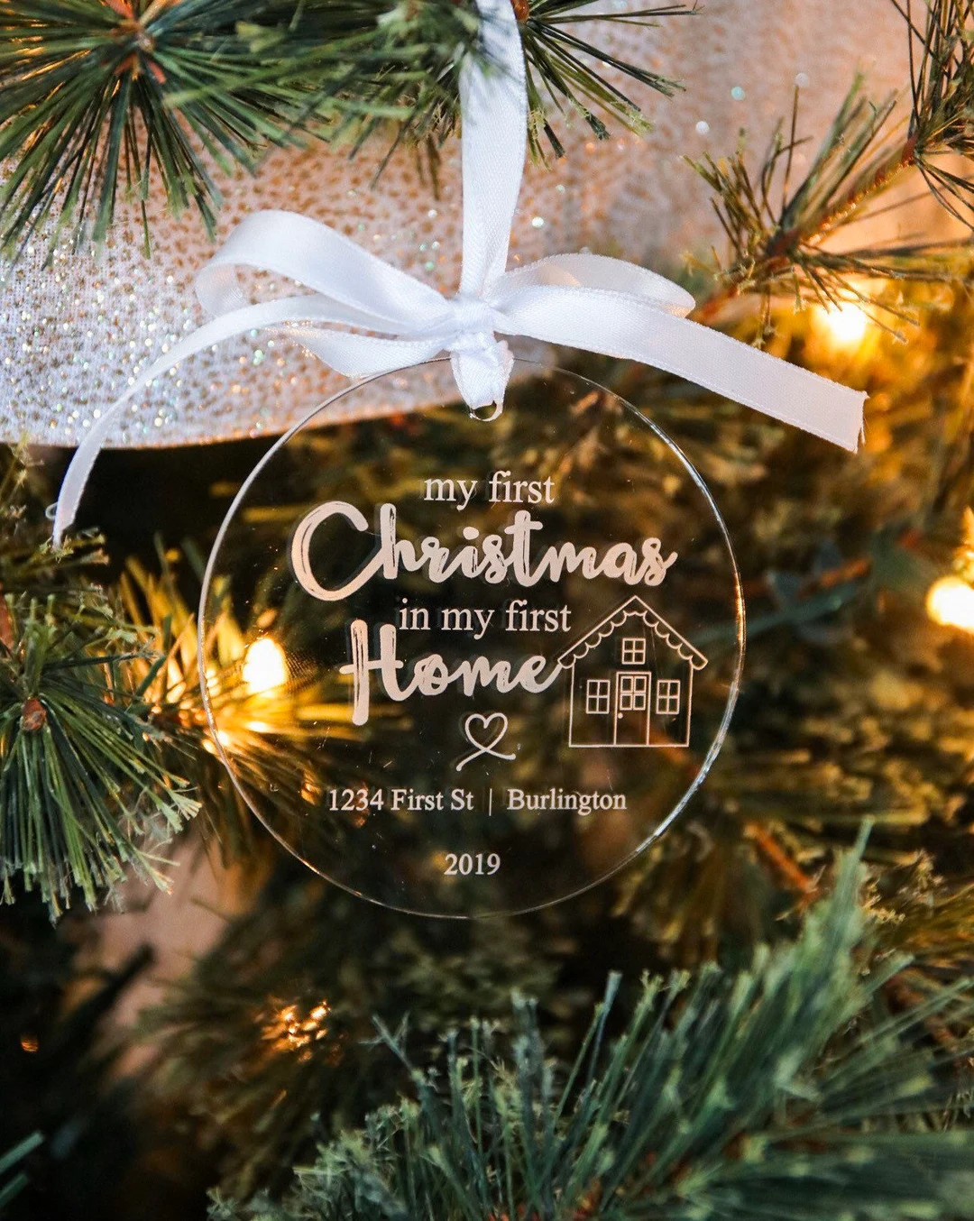 First Christmas in My New Home Ornament | First Christmas, New Home, Christmas Ornament, Housewarmin | Etsy (US)