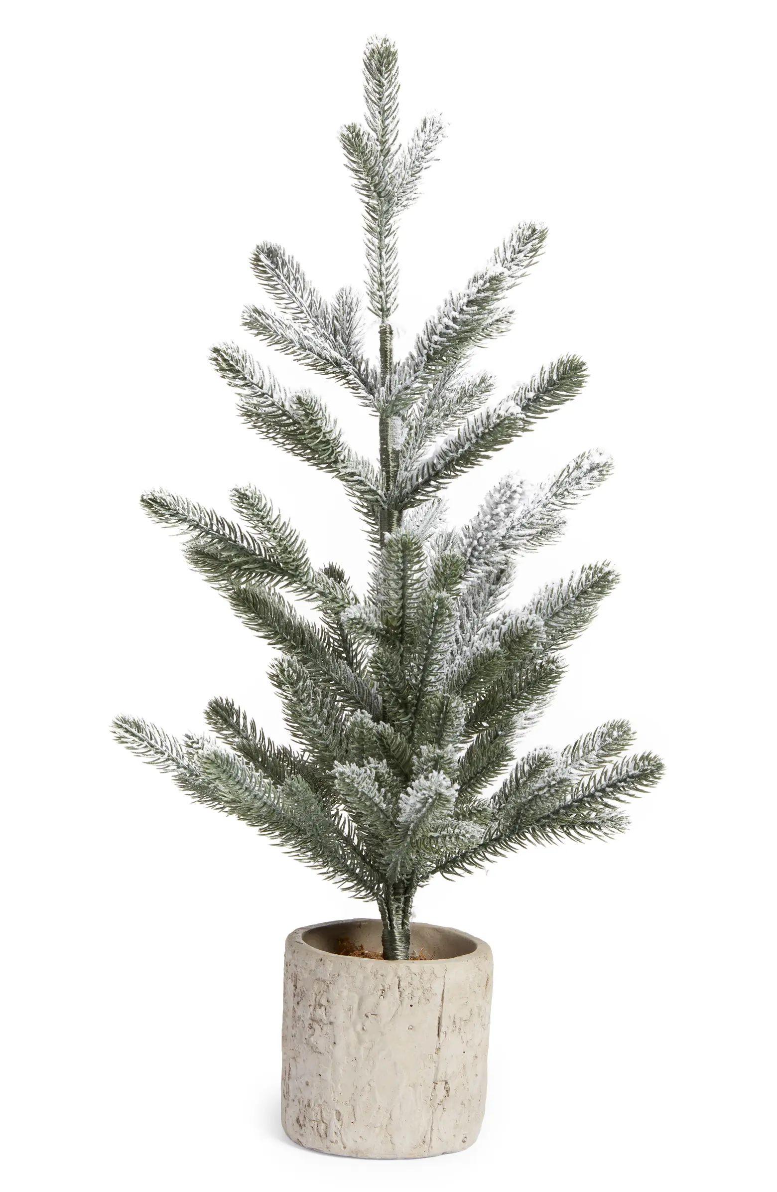 Flocked Pine Tree Decoration | Nordstrom