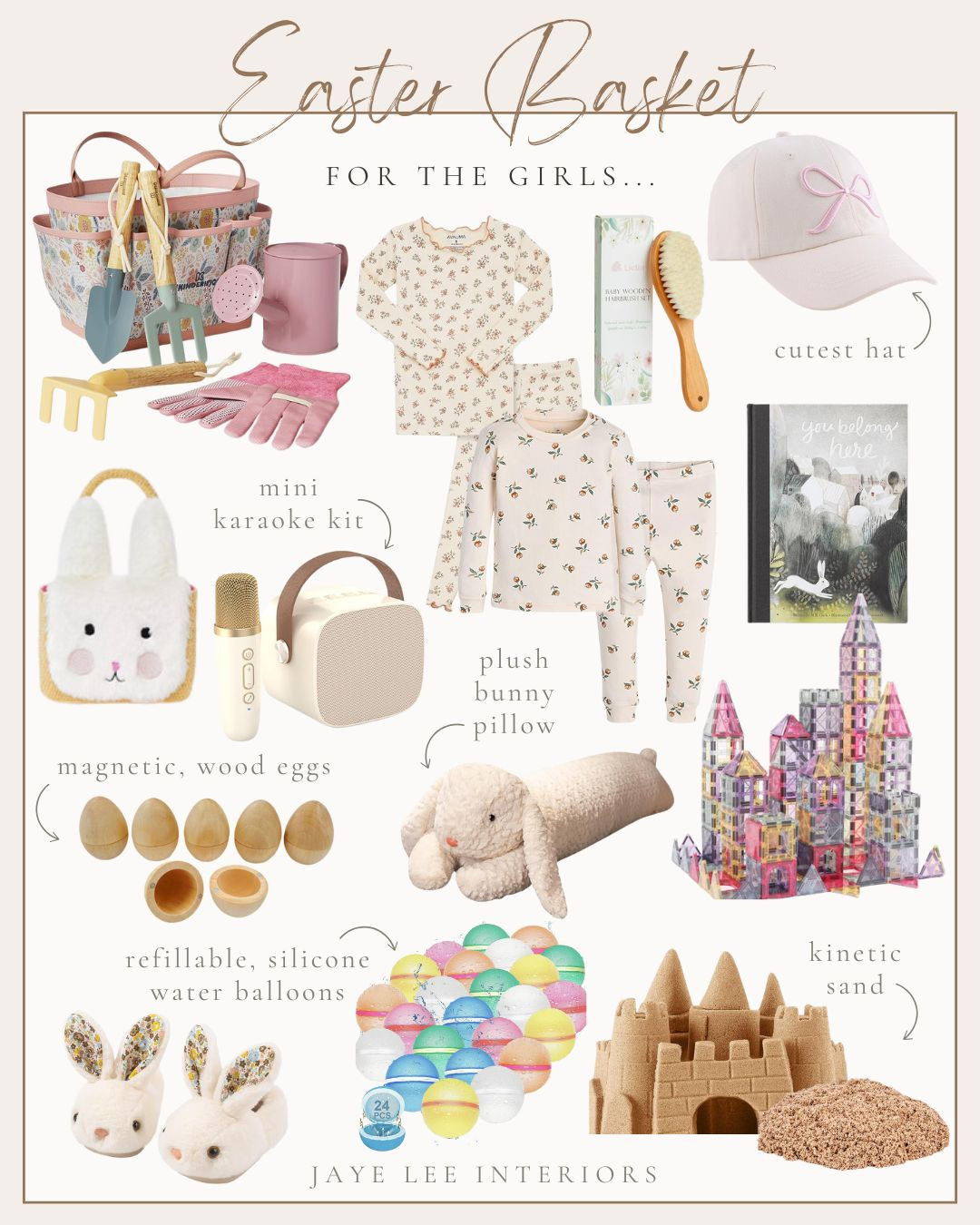 Amazon Little girl Easter basket, toddler girl Easter, baby girl Easter, Easter basket ideas: Easter pjs, pool float, toddler girl pajamas, spring pajamas, toddler toys, wood toys, aesthetic toys, easter eggs, Easter books, Amazon Easter basket for kids, spring baby shower gifts, girly pajamas, girl Easter basket, Easter gift guide, Easter gift ideas, Amazon has some of my favorite finds for Easter baskets this year! H&M, Amazon Easter basket, Etsy Easter finds, personalized gifts, monogram gifts, toddler gift guide, Owala water bottle, Hearth and Hand, pink bow hat, bow baseball hat

#LTKSeasonal#LTKBaby#LTKKids#LTKSaleAlert#LTKFindsUnder50#LTKFamily#LTKHome#LTKSwim 

 