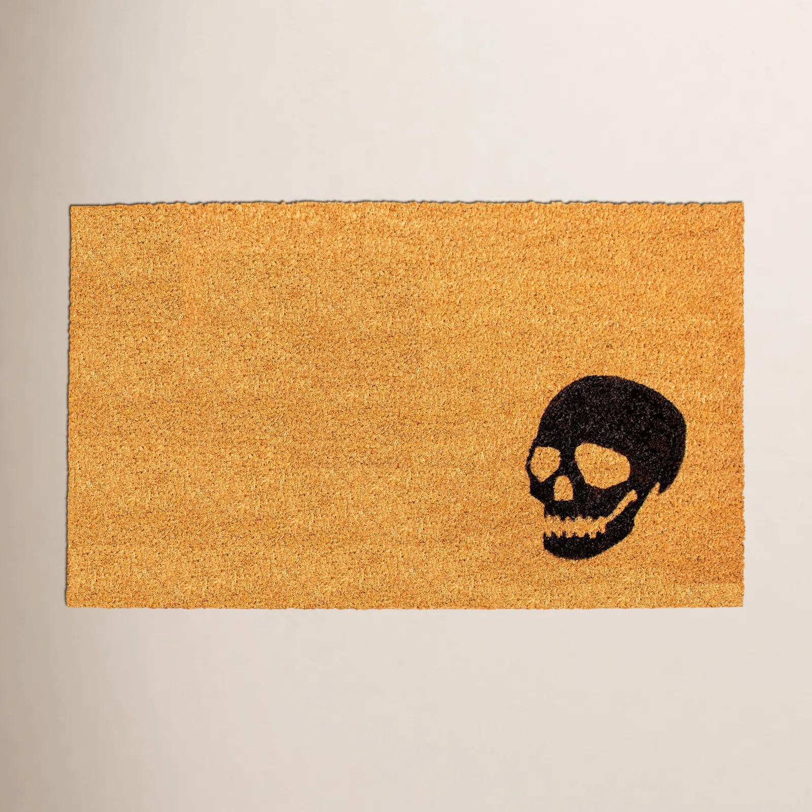 The Holiday Aisle® Rectangle Skull Non-Slip Outdoor Door Mat & Reviews | Joss & Main | Joss & Main
