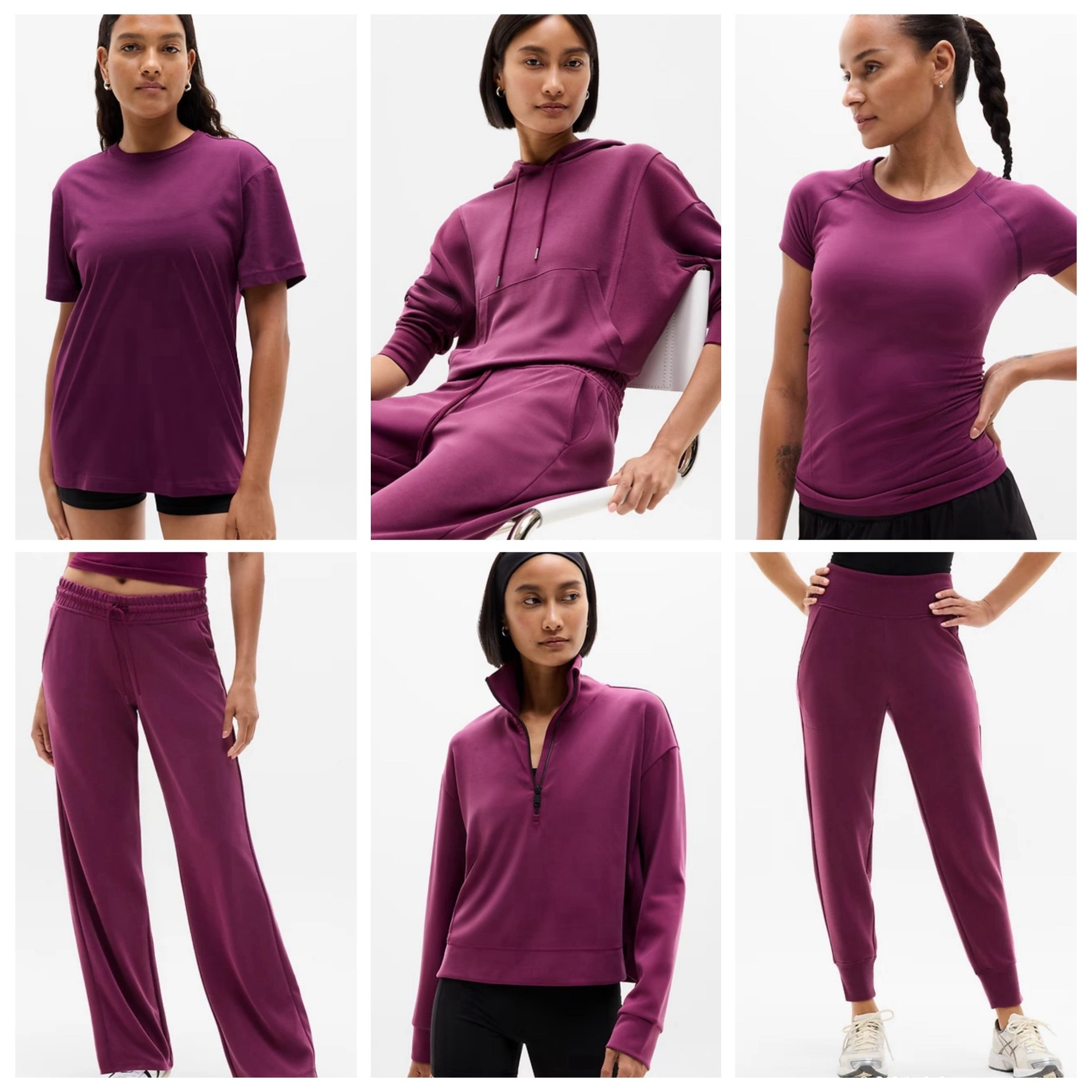 Athleta’s Plum is a gorgeous shade of Amethyst and works for:

4 season ☀️
12 season Autumns 🍂
12 season Cool & Dark ☀️

**if the fabric is not muted and has a sheen to it, it can also work for all Winters ❄️

#LTKOver40 #LTKStyleTip #LTKActive