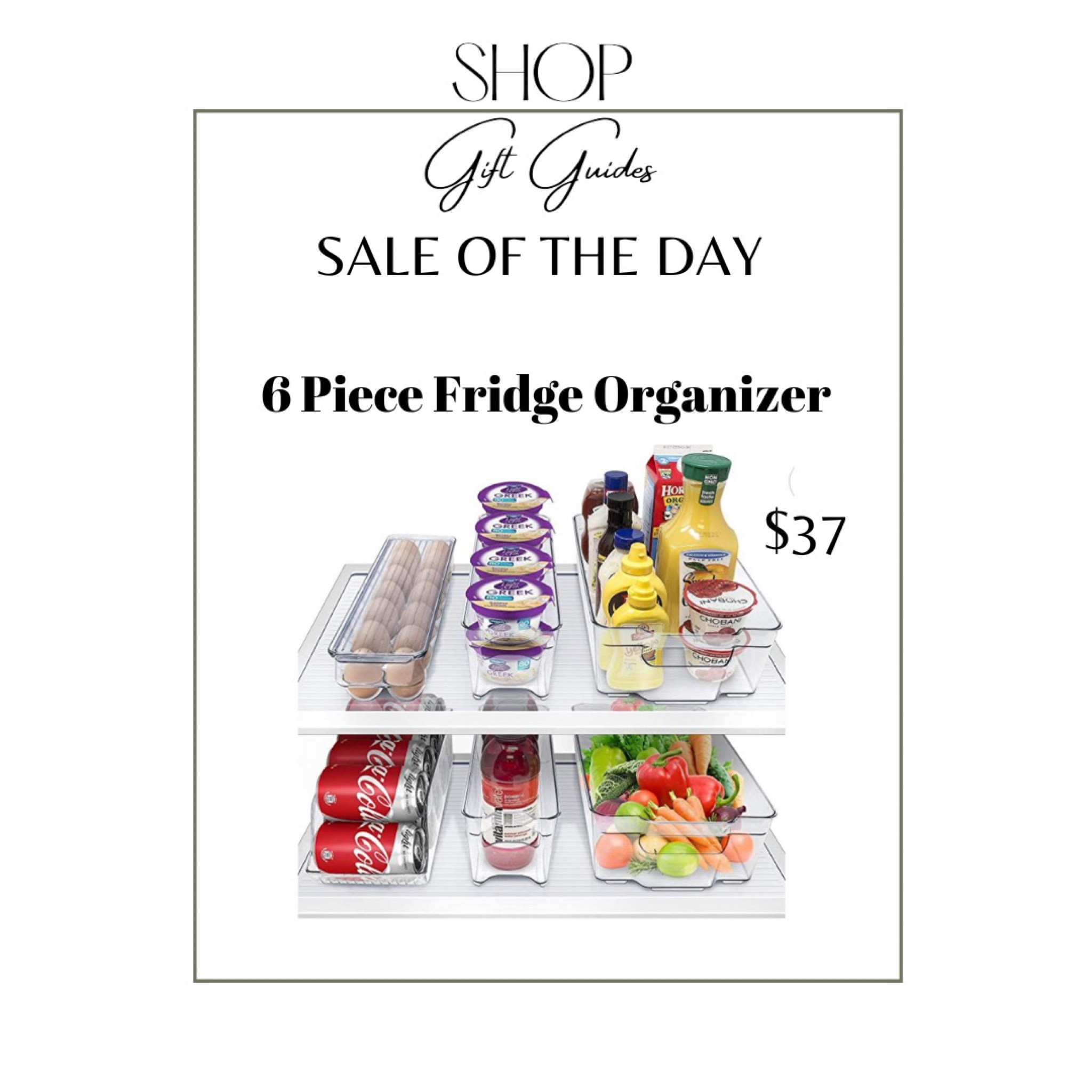 Fridge organizer, freezer organizer, kitchen organizer #fridgeorganizer 

#LTKsalealert #LTKhome #LTKGiftGuide