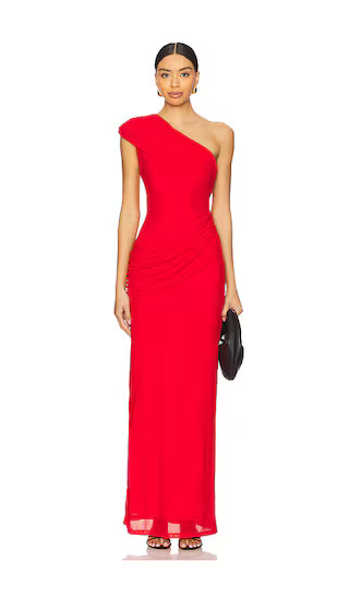 Fleur Maxi Dress in Red | Revolve Clothing (Global)