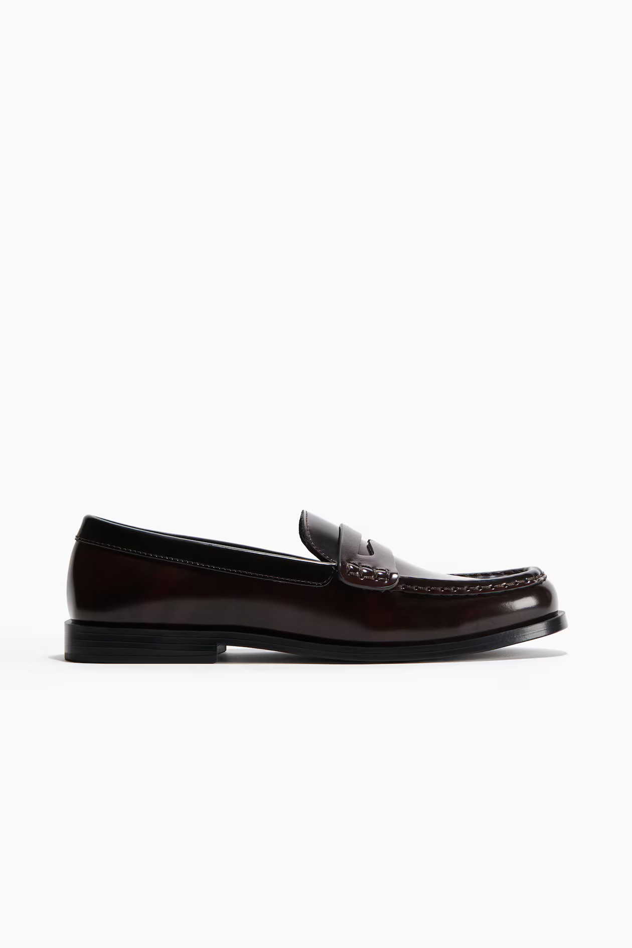 Loafers - Burgundy - Ladies | H&M GB | H&M (UK, MY, IN, SG, PH, TW, HK)