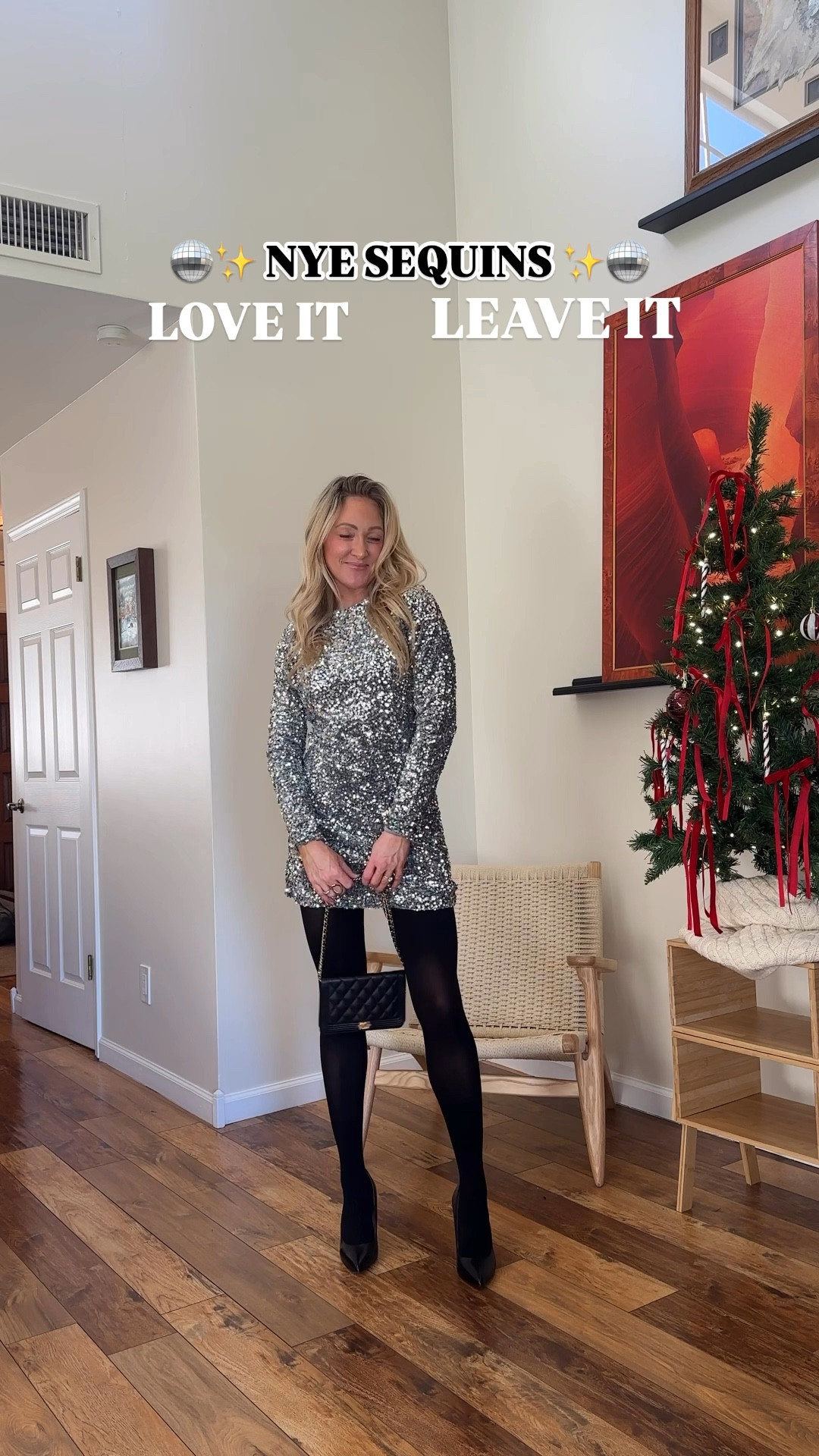 Sequins for NYE!!?? Love it or leave it? So cute and fun for the occasion 🪩✨ I’m wearing size small in everything! 

#LTKHoliday #LTKSeasonal