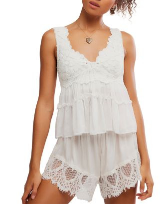Free People Petal Party Shapeless Camisole | Bloomingdale's Women | Bloomingdale's (US)