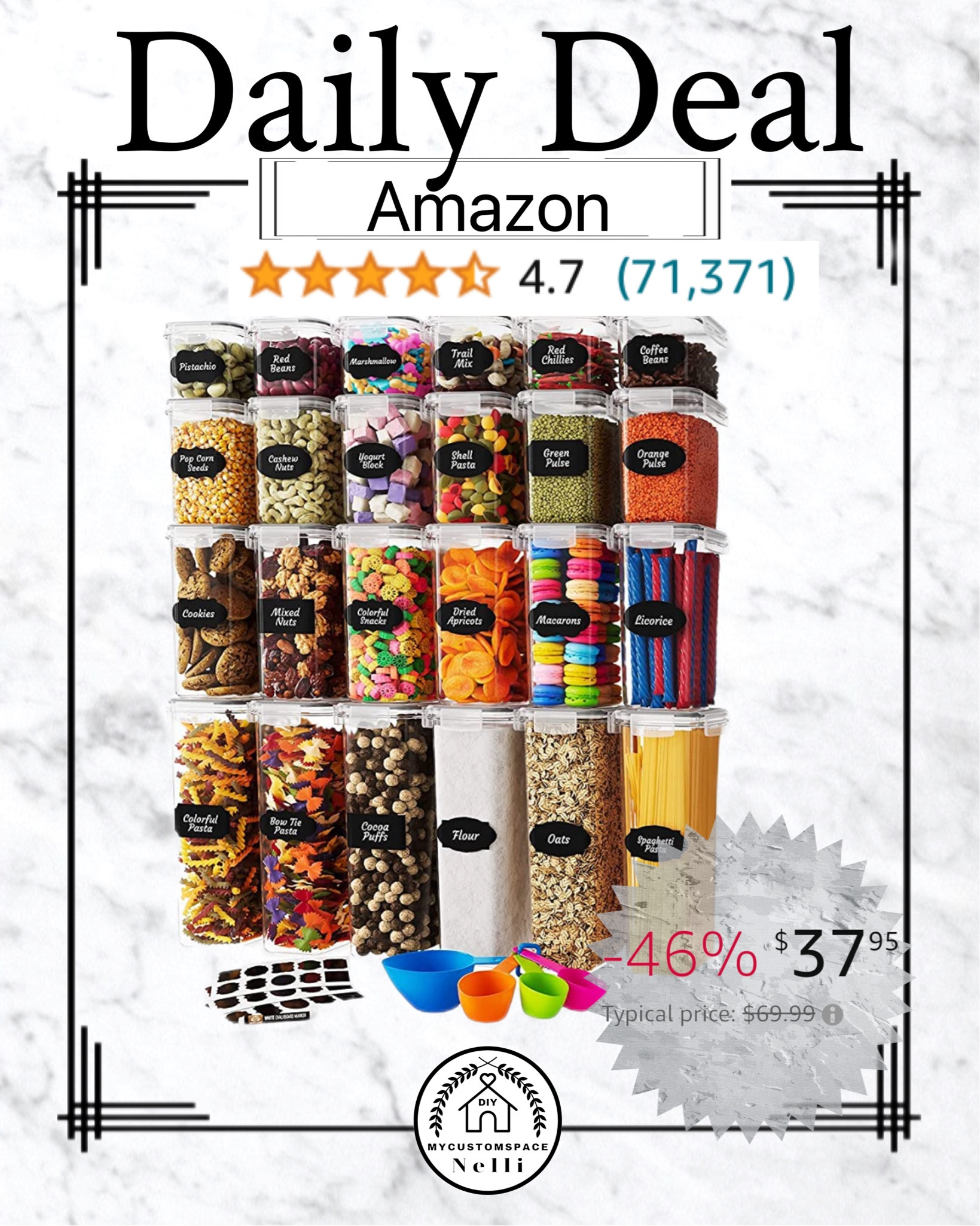 Great for organizing your pantry 👍🏻

#LTKunder50 #LTKFind #LTKhome