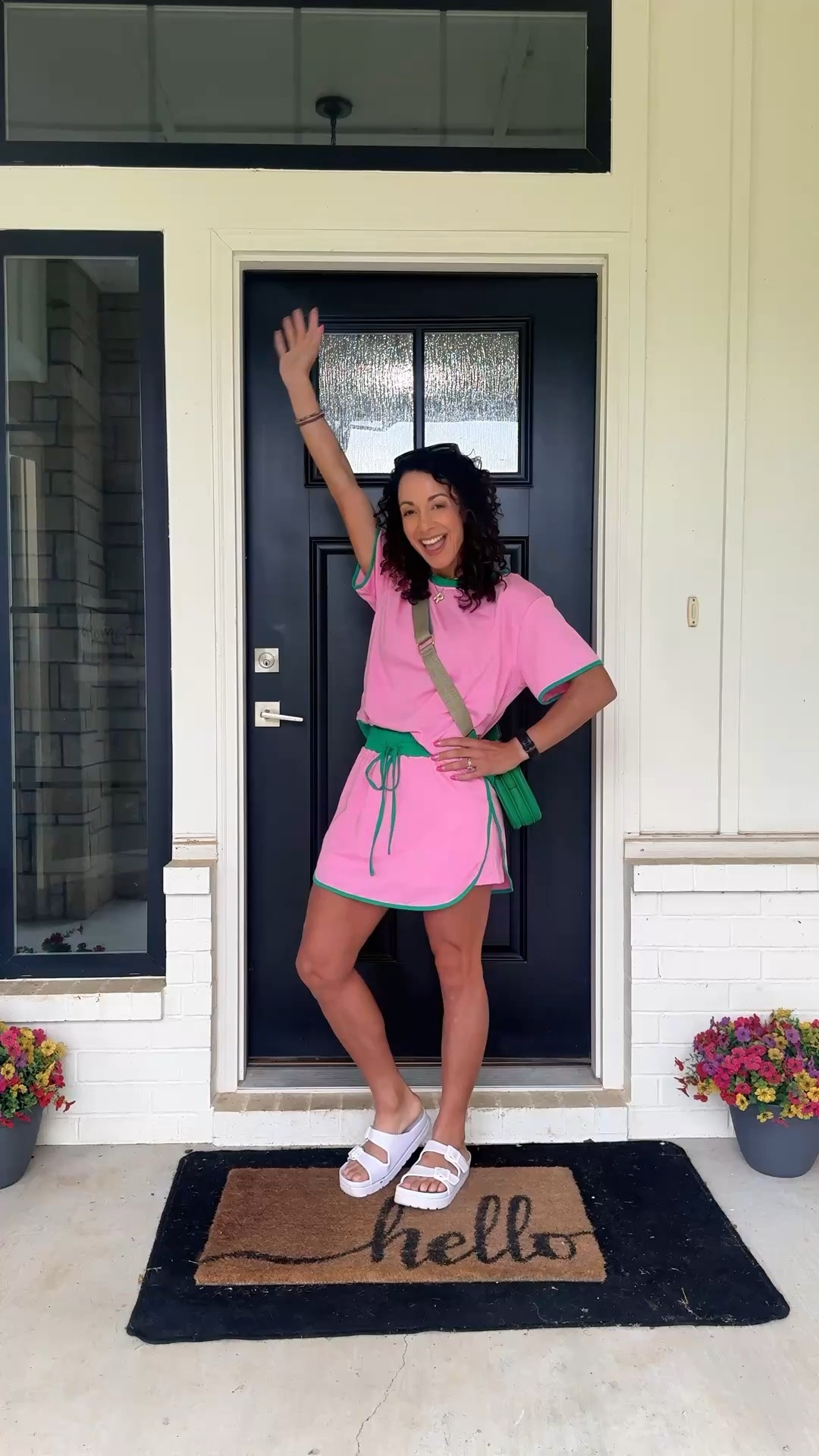 Amazon Pink & Green Color Block Set + Accessories — Full Outfit Under $80

This pink and green color block two piece shorts set from Amazon looks way more expensive than it is — and it’s currently on sale. Size small, runs true to size, soft fabric with green contrast trim. Paired with white double buckle platform sandals and a Kelly green Josie Triple Zip crossbody bag with a patterned webbing strap and gold hardware. The whole look is under $80 and every piece is Prime eligible. 

All exact products tagged above!

#LTKgrwm #LTKootd #LTKOver40