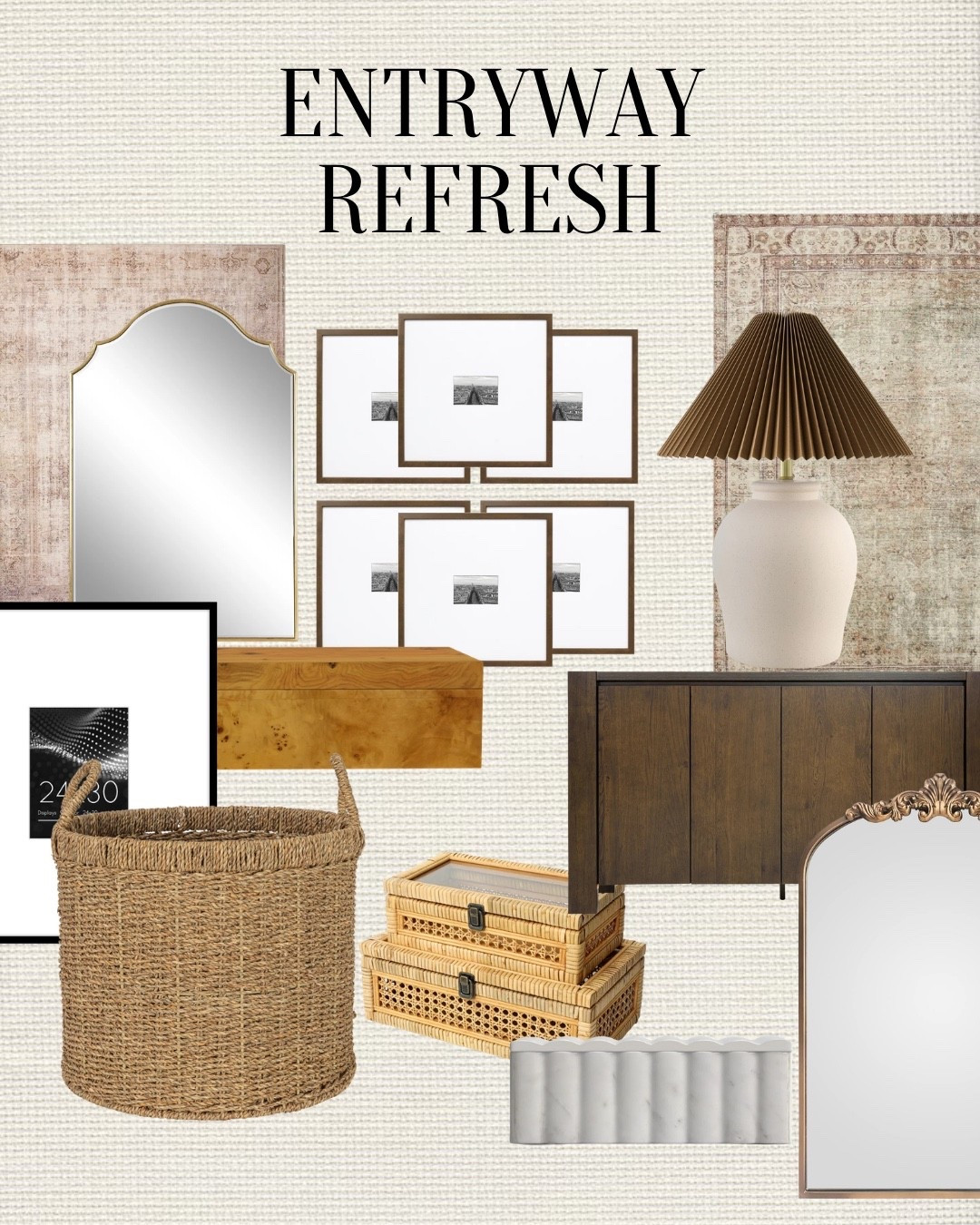 Spring refresh starts the moment you walk in 🌿✨

Your entryway sets the tone for your entire home—and a few simple swaps can make it feel like a breath of fresh air. Think light + airy textures, a statement mirror, fresh greenery, and functional pieces that still feel elevated 🤍

I refreshed mine with @wayfair finds that are as practical as they are pretty (because we love a hardworking space 👏🏼) #wayfair #wayfairpartner #wayfair #springcleaning #ad 