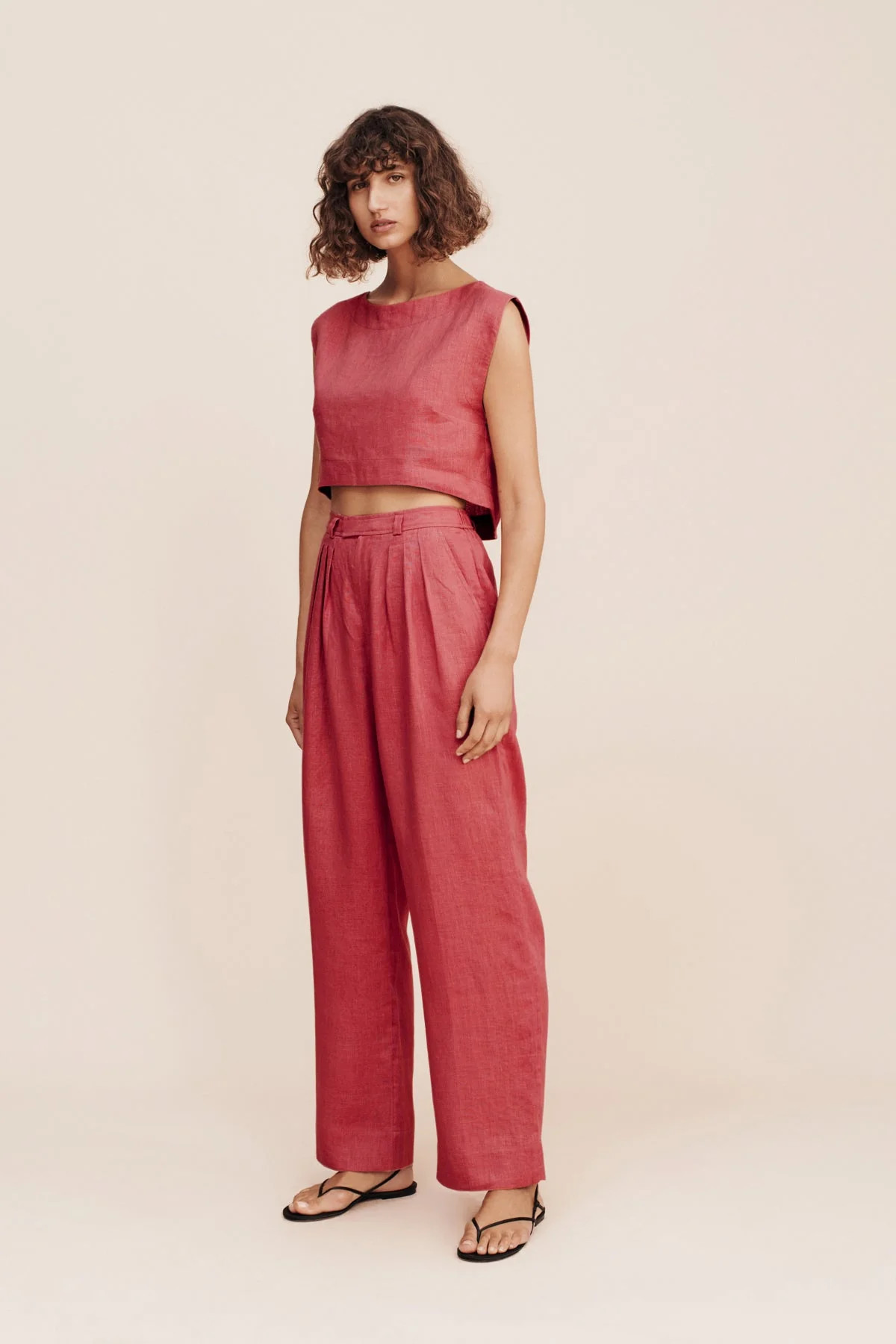 LOUIS TROUSER - BERRY | POSSE (US)