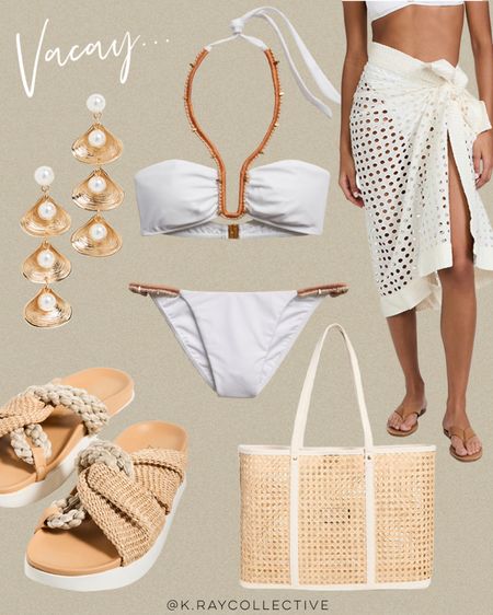 Pack you're bags immediately, I just put together the chicest resort outfit for your next walk to the pool.  And that swim suit is 40% off! 

Resortwear | swimsuits | white bikini | cover up | sarong | beach tote | beach bag | vacation outfits | summer outfits | spring outfits | spring sandals | spring accessories

#Resortwear #Swimsuits #SpringOutfits #SummerOutfits #SpringBreak

#LTKstyletip #LTKsalealert #LTKSeasonal