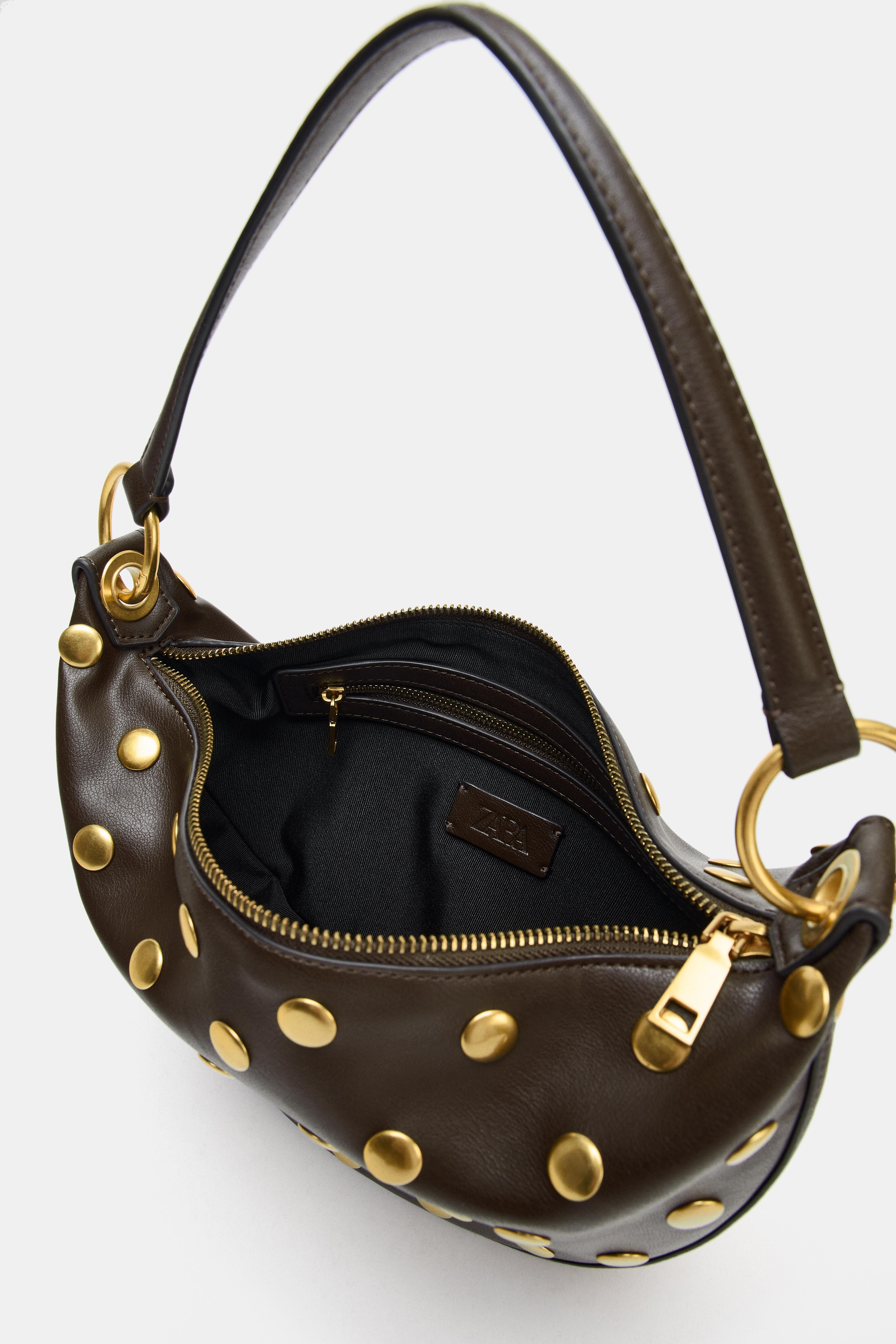 MULTI-POSITION STUDDED BAG | Zara US