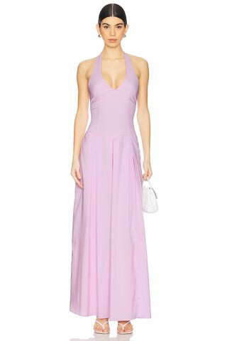 MORE TO COME Noemie Maxi Dress in Pink from Revolve.com | Revolve Clothing (Global)