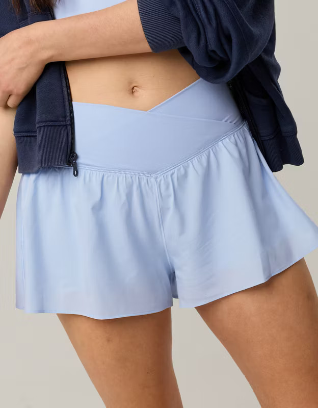 OFFLINE By Aerie Real Me Crossover Flowy Short | Aerie