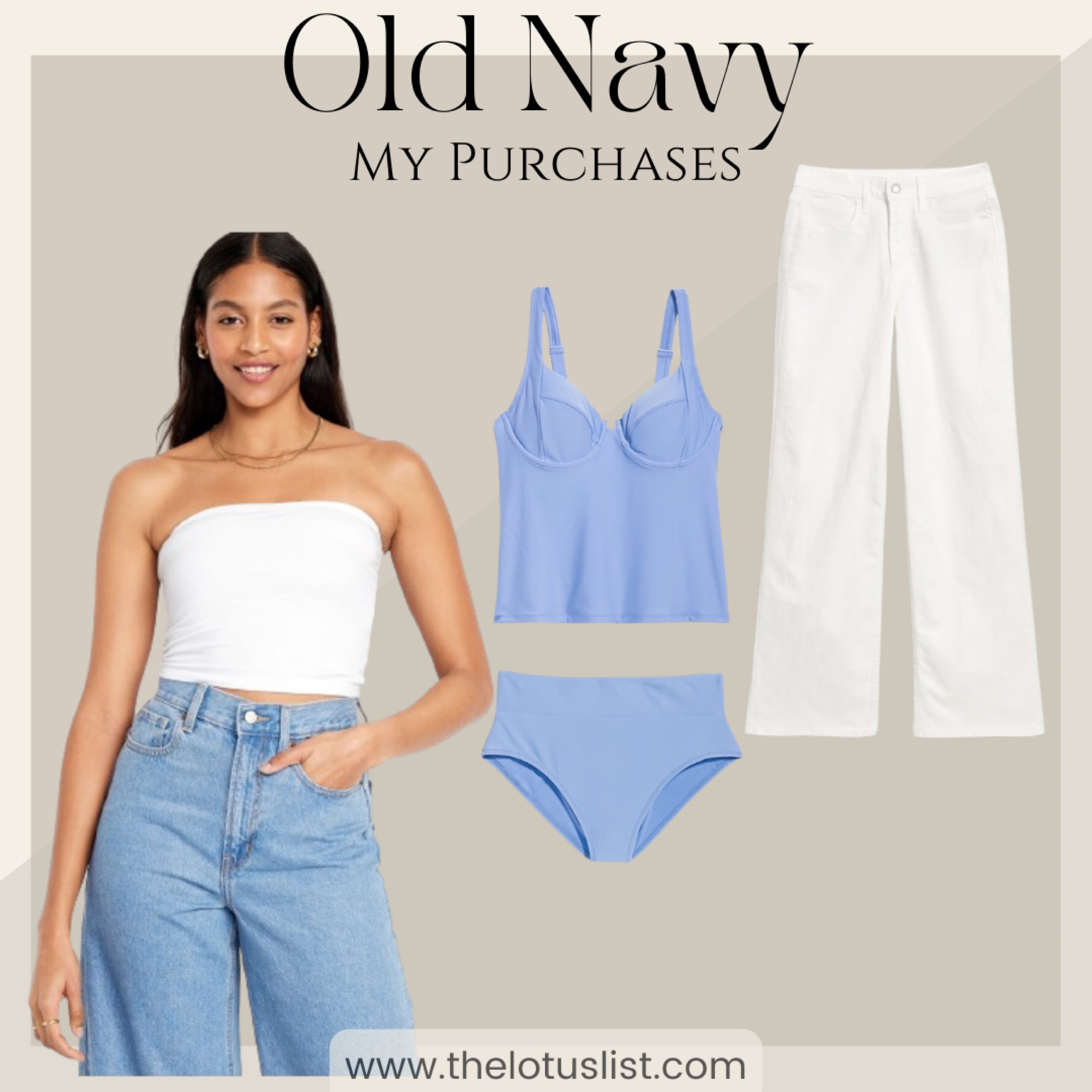 Old Navy 

LTKGiftGuide / ltkmidsize / ltkfindsunder50 / ltkfindsunder100 / LTKswim / old navy / old navy purchase / my order / tube top / old navy finds / old navy style / old navy sale / sale / sale alert / tankini / blue tankini / bikini / blue bikini / swim : swimsuit / swimwear / plus size swim / plus size swimwear / midsize swim / midsize swimwear / tube top / plus size tube top / white jeans / plus size white jeans / white denim pants / jeans / denim pants / summer outfit / spring outfit / summer outfits / spring outfits / plus size summer outfit / plus size spring outfit / plus size summer outfits / plus size spring outfits 

#LTKPlusSize #LTKSeasonal #LTKStyleTip