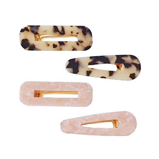 Resin Hair Clips, hair barrettes, Tortoise Leopard Print Hair clips hair barrettes for women for ... | Amazon (US)