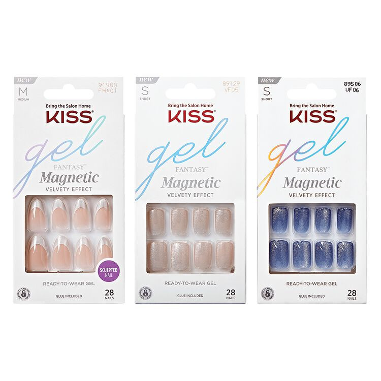 Gel Fantasy Magnetic Press-On Nails - See U Soon | Sally Beauty