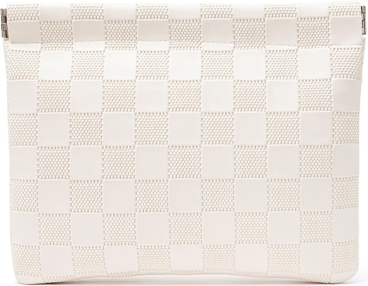 Leather Pocket Cosmetic Bag for Purse,Coin Purse Lipstick Cosmetic Accessories Organizer, Travel ... | Amazon (US)