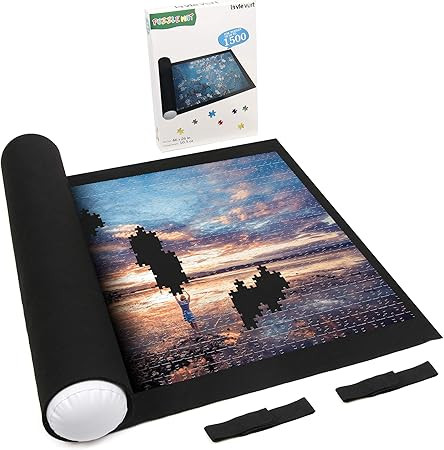 Lavievert Jigsaw Puzzle Roll Mat Puzzle Storage Puzzle Saver, Environmental Friendly Material, St... | Amazon (US)