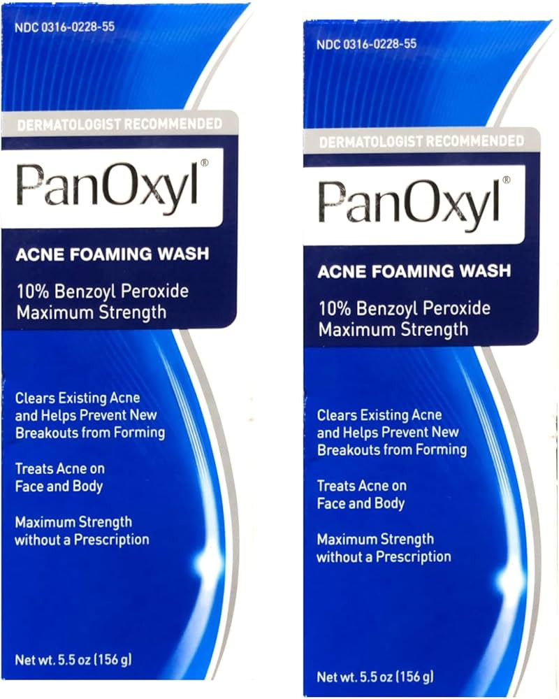 PANOXYL ACNE FOAMING WASH 5.5 oz (Pack of 2) (Packaging may vary) | Amazon (US)