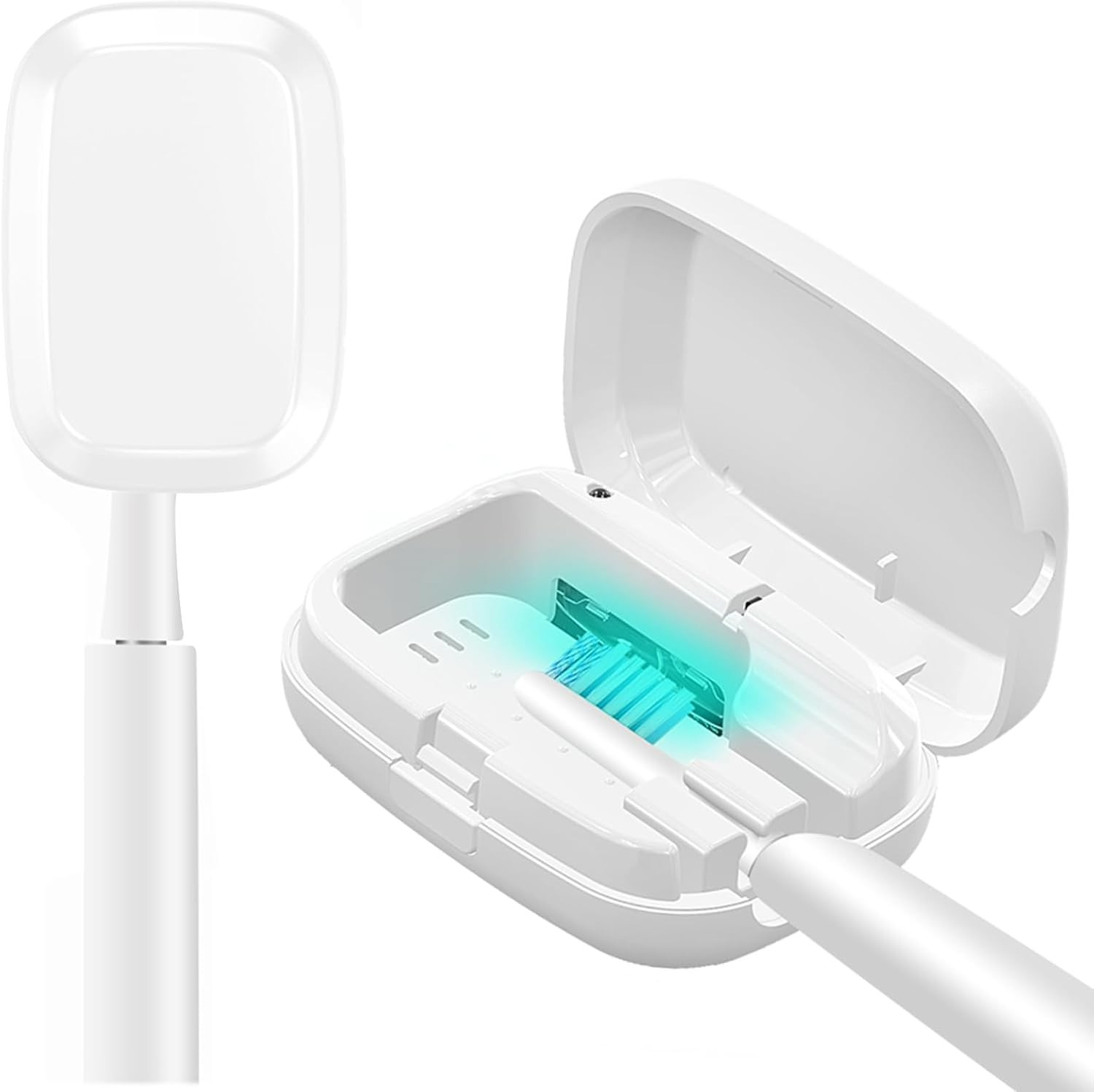Gonlink Toothbrush Sanitizer, Rechargeable Portable Toothbrush sterilizer with U V Cleaning Light... | Amazon (US)