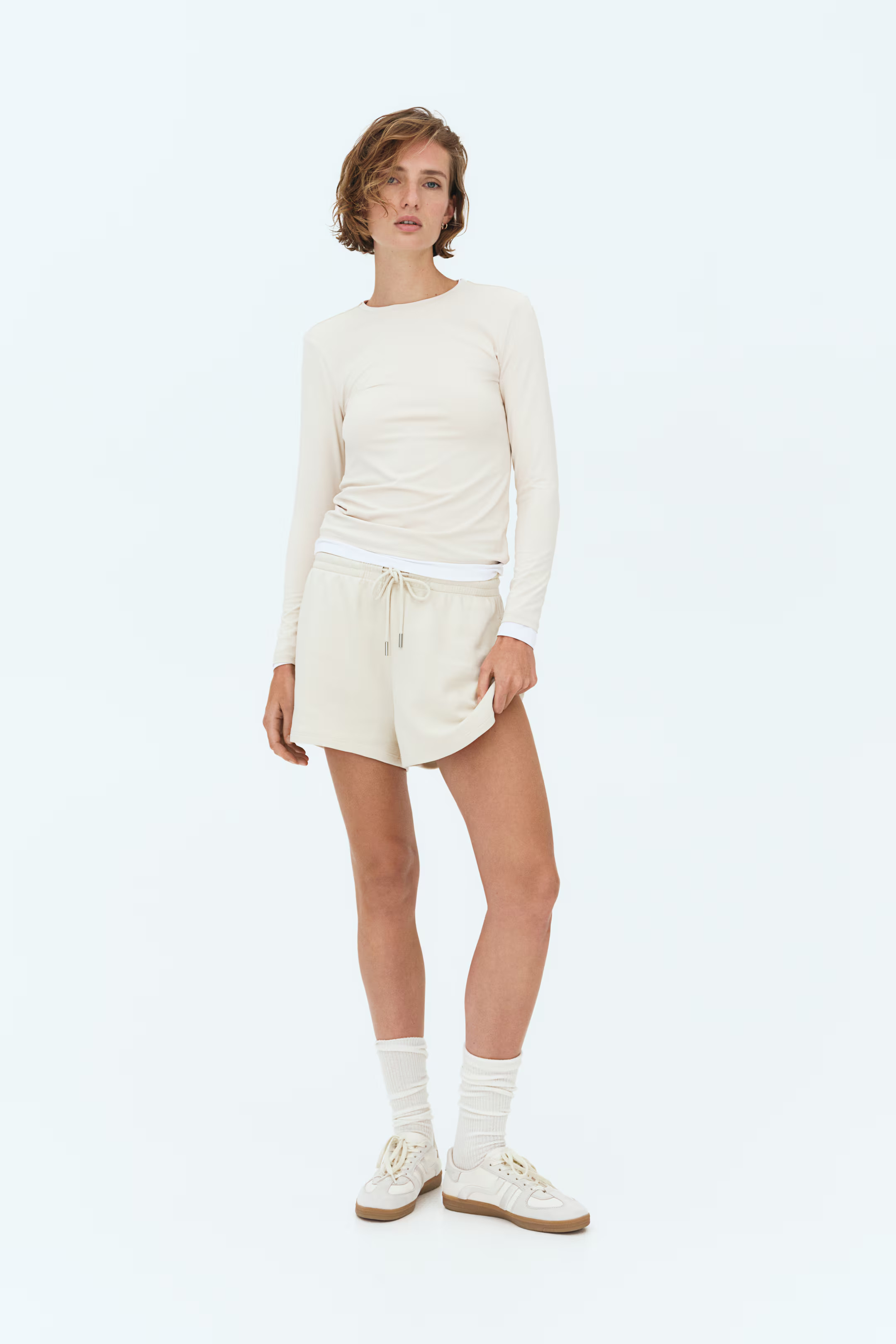 Langarmshirt aus Mikrofaser | H&M (DE, AT, CH, NL, FI)