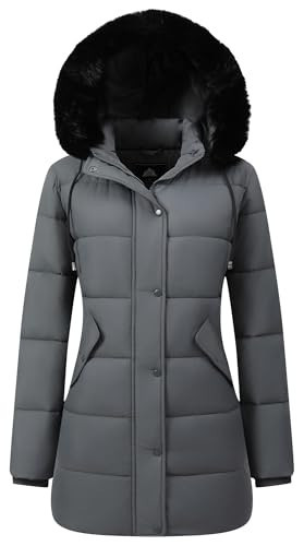 GOLDLADIES Women's Winter Coat Long Waterproof Parka - Warm Snow Jacket for Women,Windproof Insulated Winter Jacket for Cold Weather | Amazon (US)