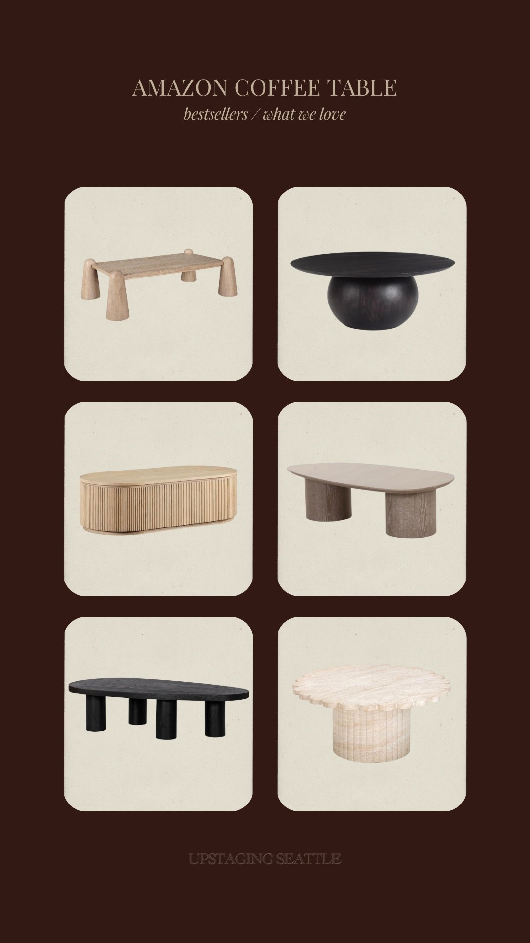 Amazon finds – Amazon recommendations – modern home finds – what we love – coffee tables

#LTKHome #LTKdayinmylife #LTKSaleAlert