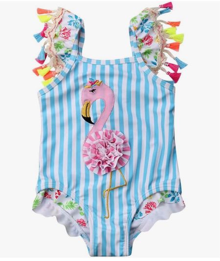 I’d be cutting the tassels off, but how cute is this baby girl one piece swimsuit

#LTKfindsunder50 #LTKswim #LTKbaby