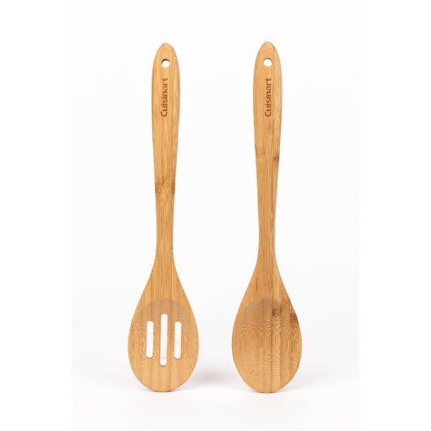 Cuisinart Green Gourmet Bamboo Wood Set of 2 Spoons - CTG-BAM-2SP2 | Target