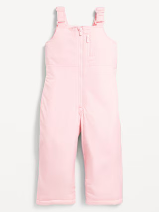 Water-Resistant Snow-Bib Overalls for Toddler Girls | Old Navy (US)