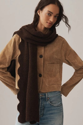 Maeve Scallop Scarf | Anthropologie (US)