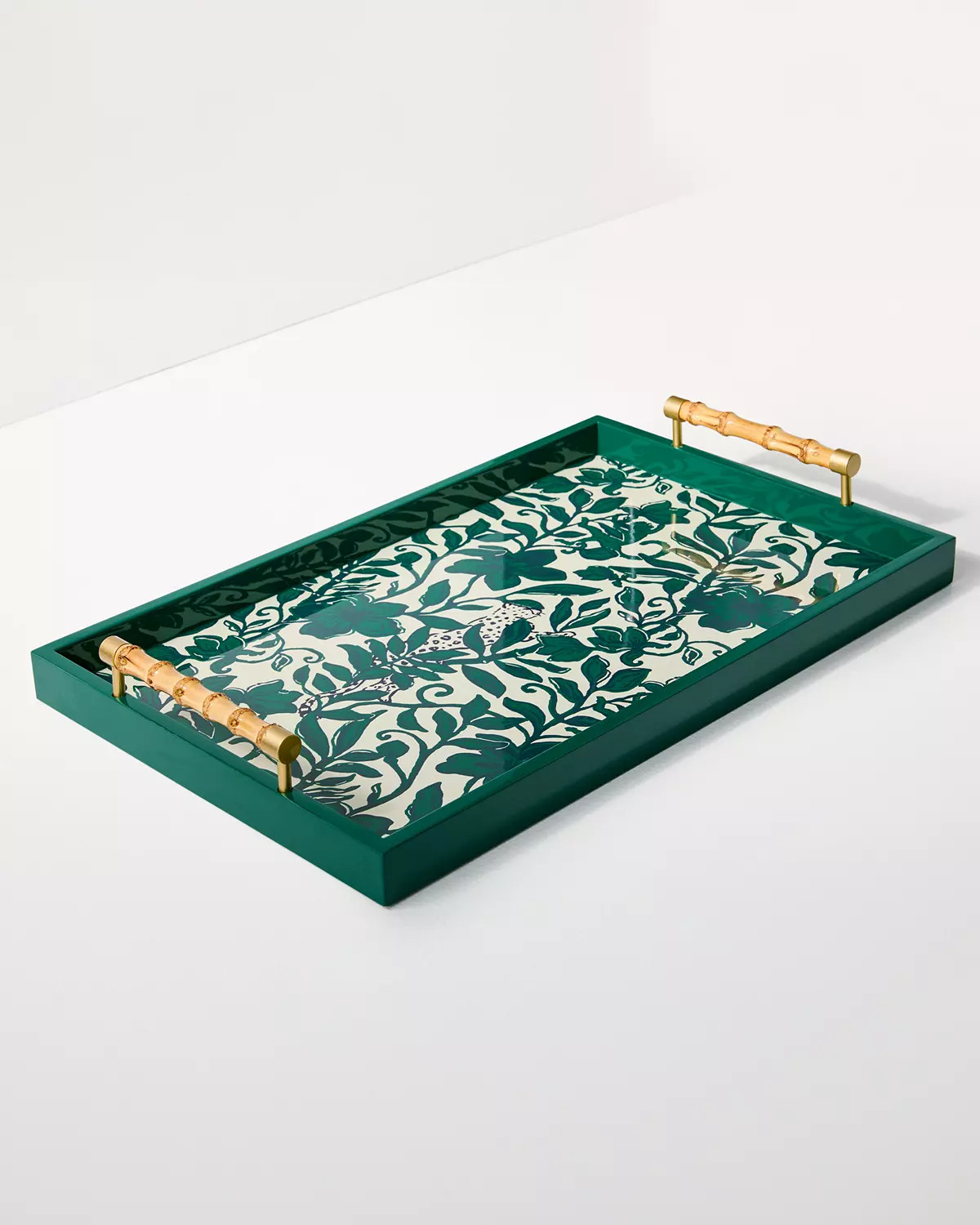 Printed Tray with Bamboo Handles | Lilly Pulitzer