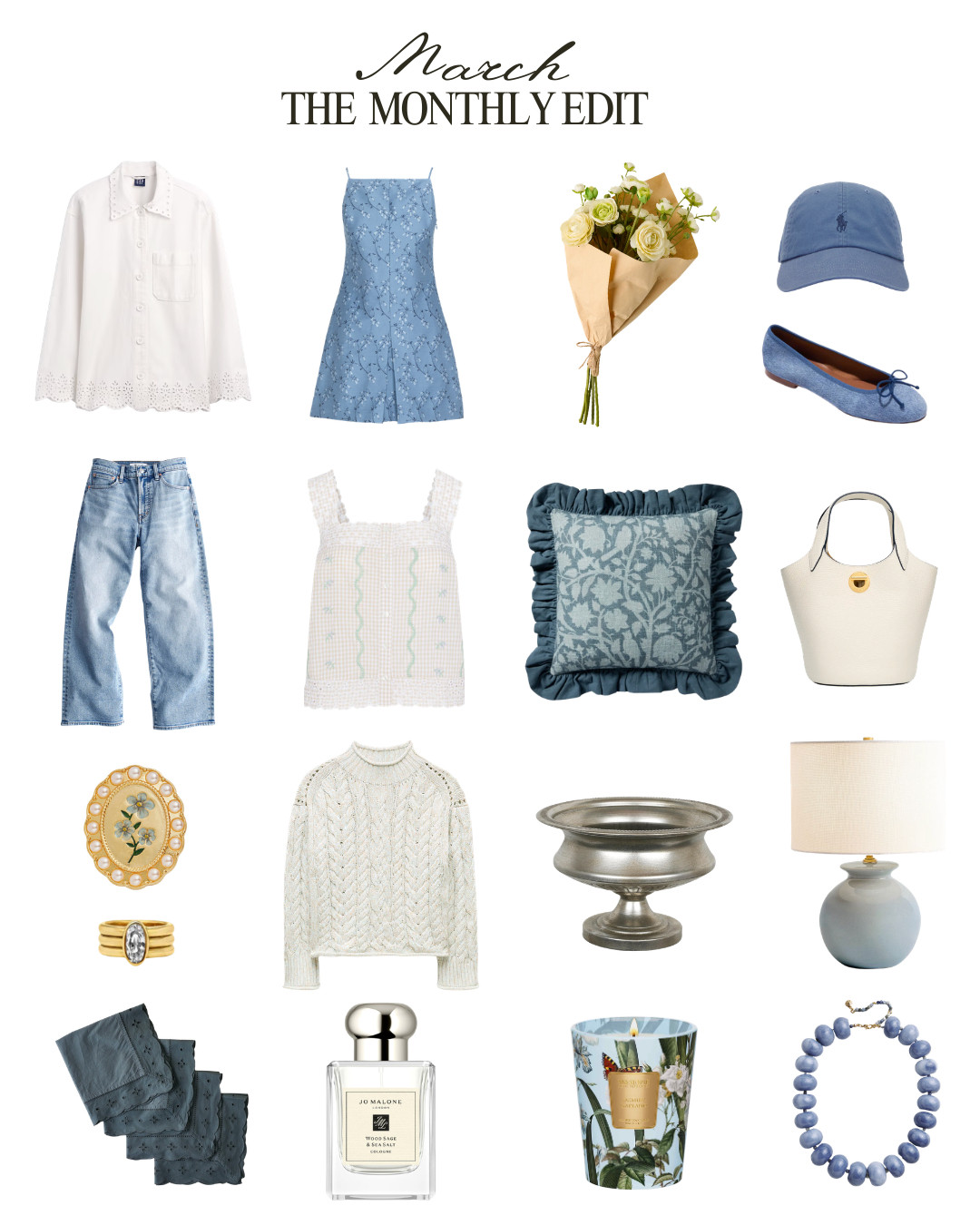The March Edit: A softer color palette. A few pieces that make getting dressed feel easier. Home details that shift a room without fully redoing it. The kind of spring fashion and home finds that feel fresh, but still familiar enough to work into real life. 

 #LTKSeasonal