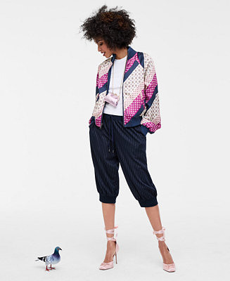 Women's Reversible Bomber Jacket, Macy's Exclusive- Molly Rogers Capsule Collection - Macy's | Macy's
