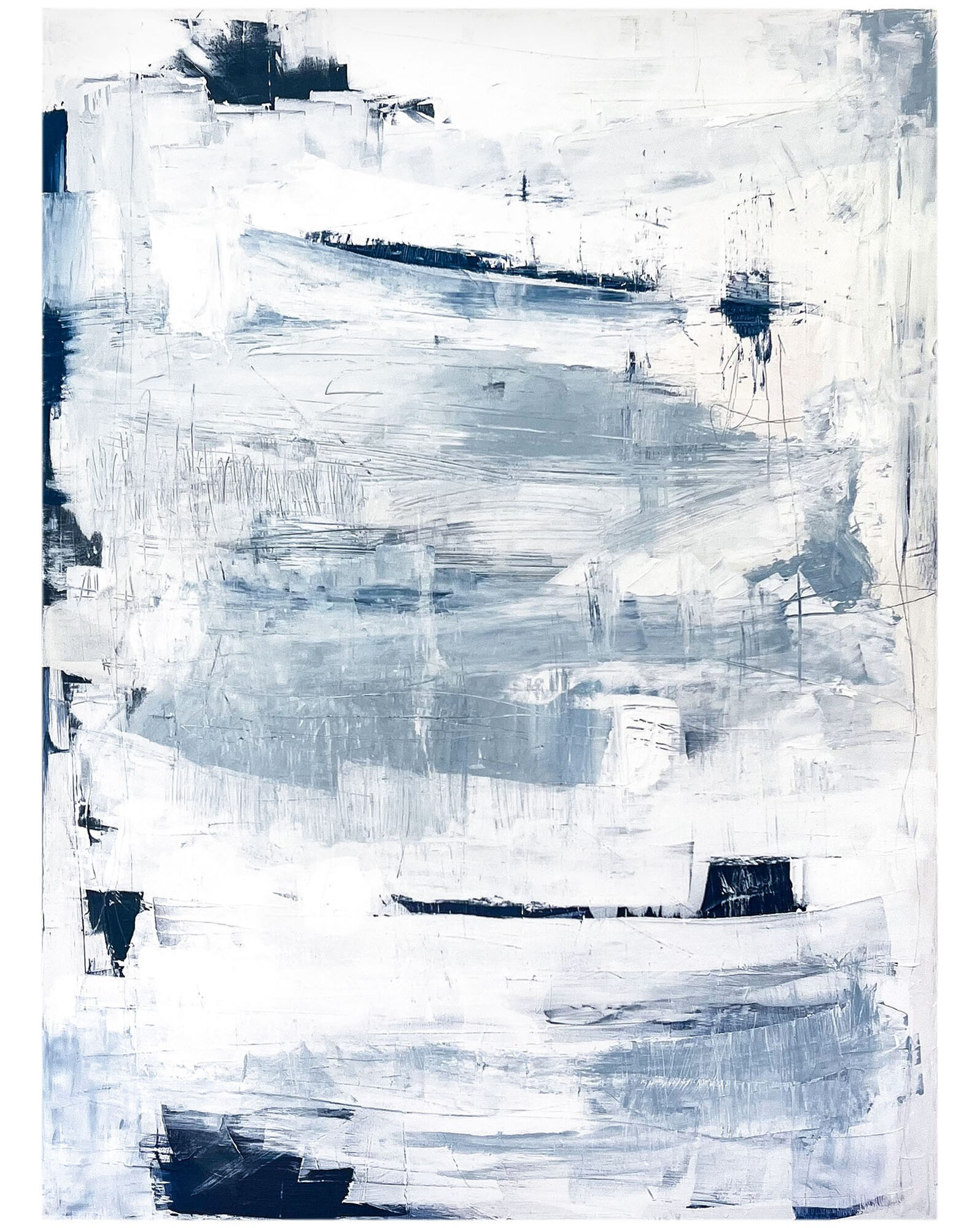 "Thin Ice No 1" by Tracey Kafka | Serena and Lily